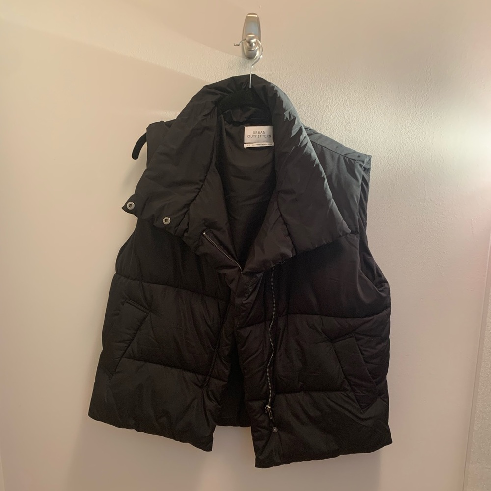 Urban Outfitters oversized black vest